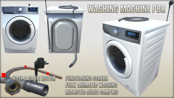 Ultra Washing Machine PBR